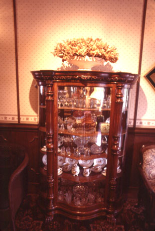 Photograph of Antique Curio Cabinet